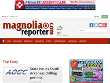 Tablet Screenshot of magnoliareporter.com